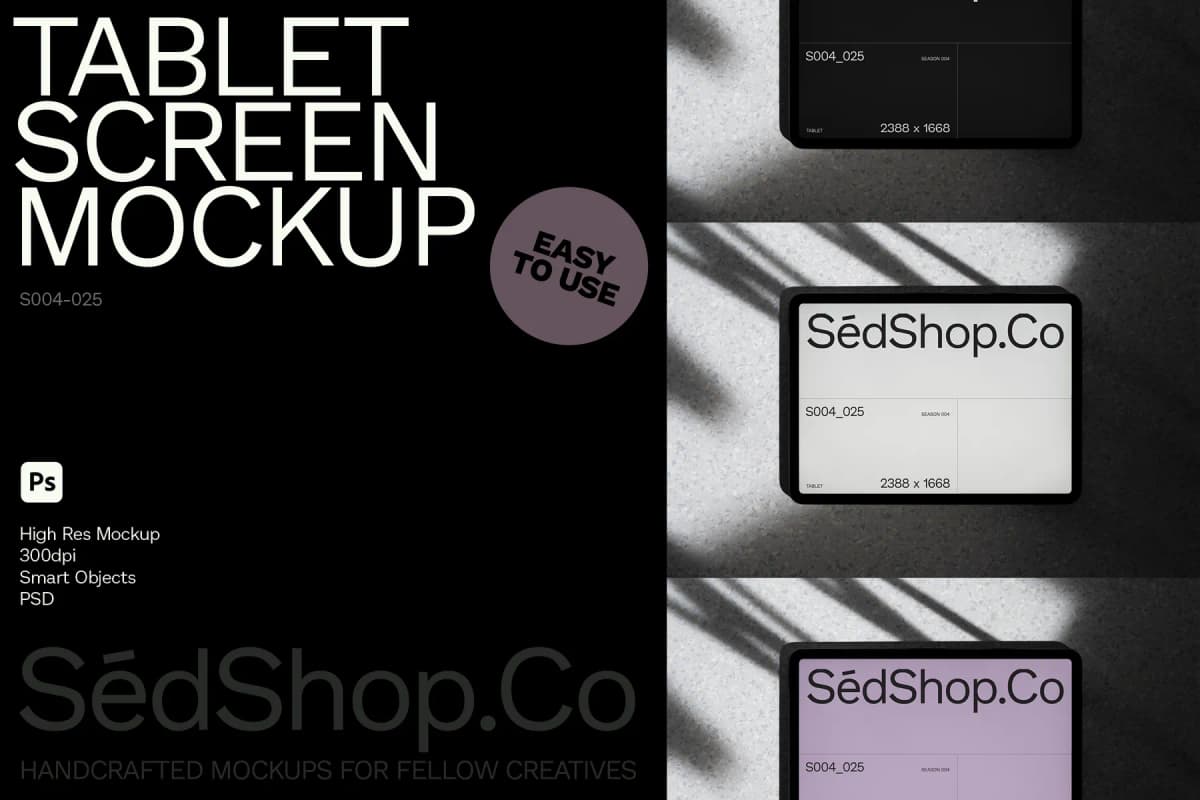 iPad Pro Mockup S004-025