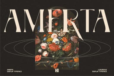 Amerta Display Font