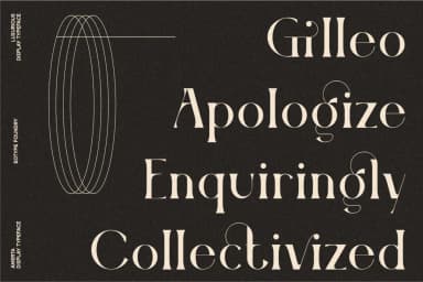 Amerta Display Font