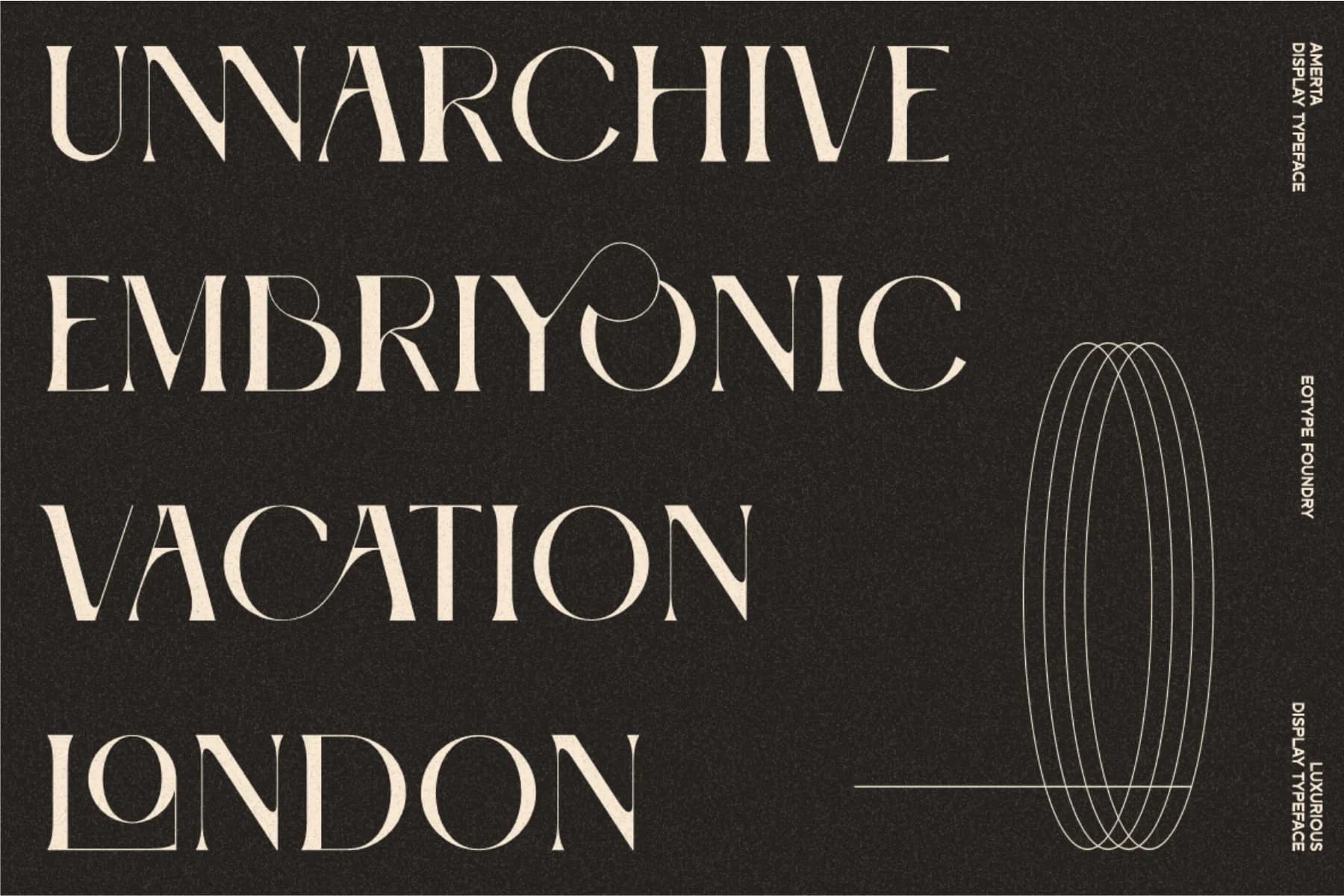 Amerta Display Font