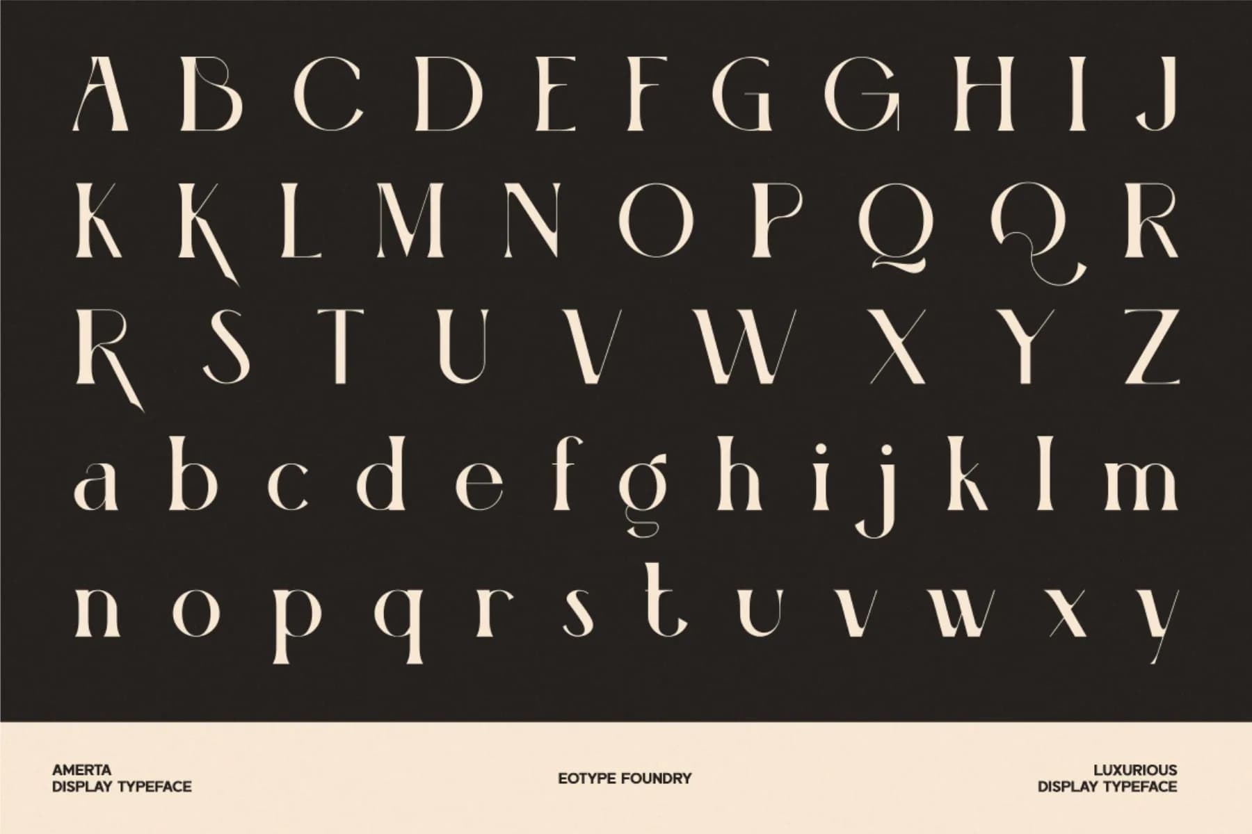 Amerta Display Font