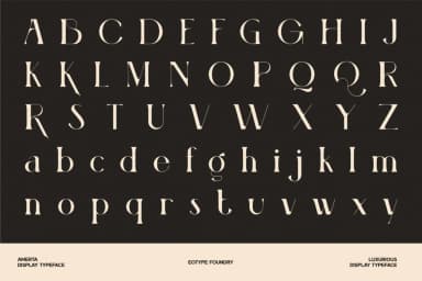 Amerta Display Font