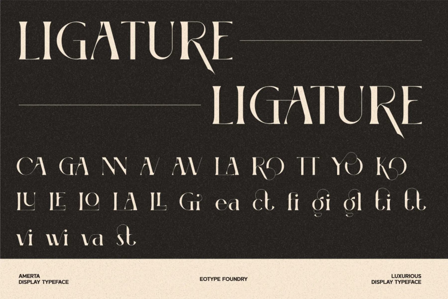 Amerta Display Font