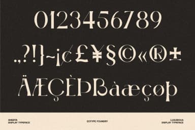 Amerta Display Font