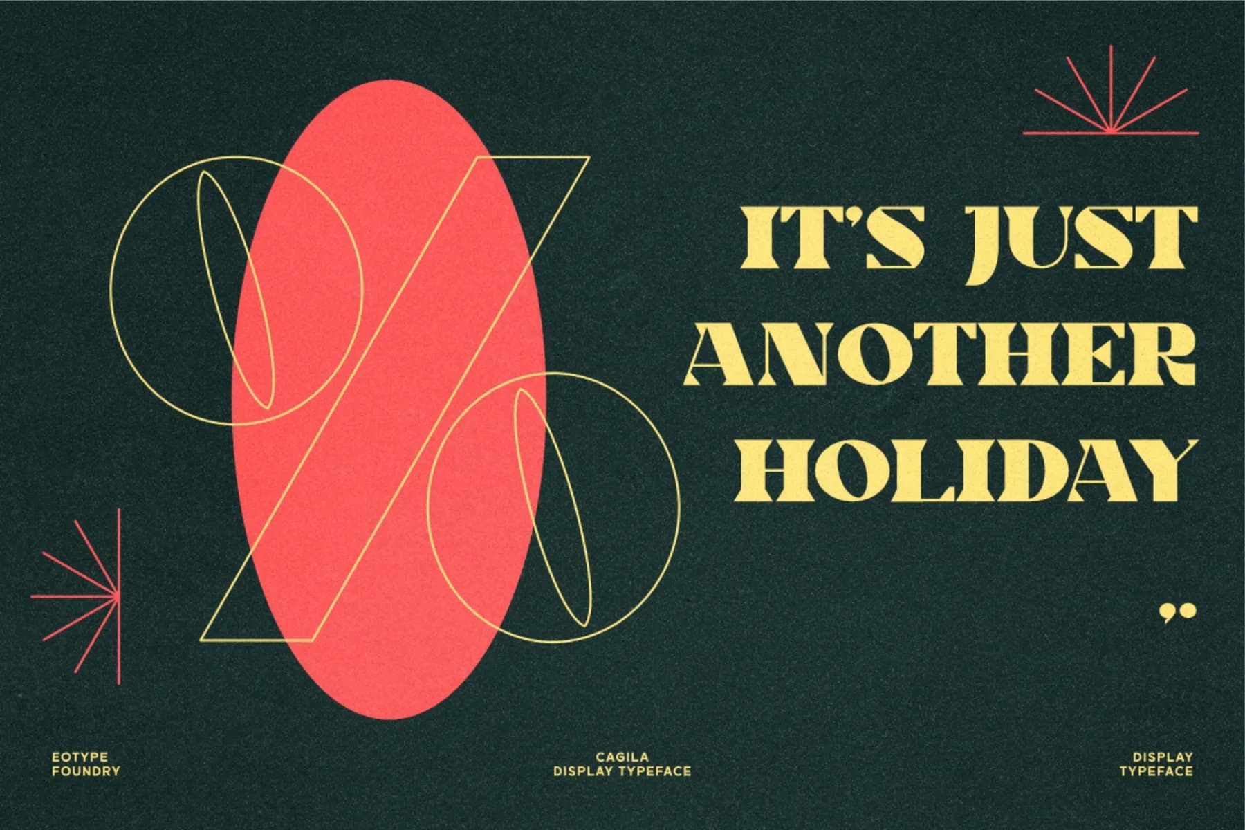Cagila Display Font