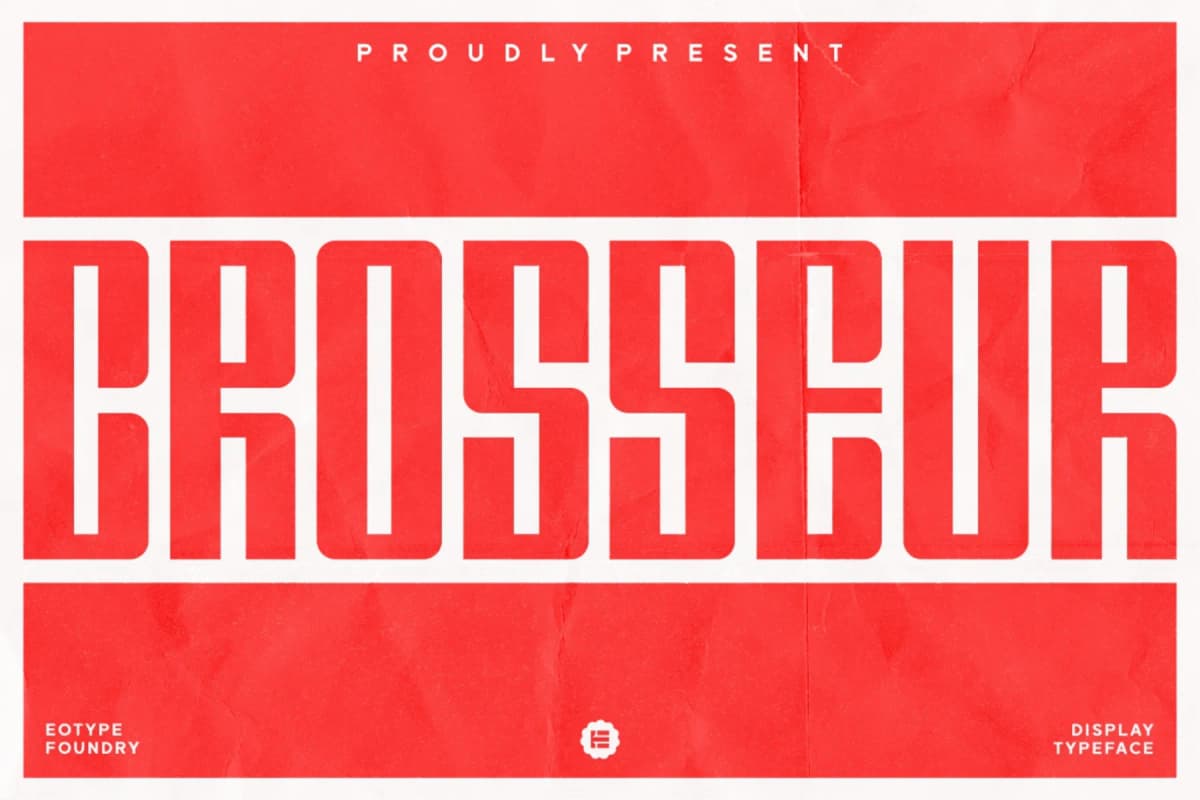 Crosseur Font
