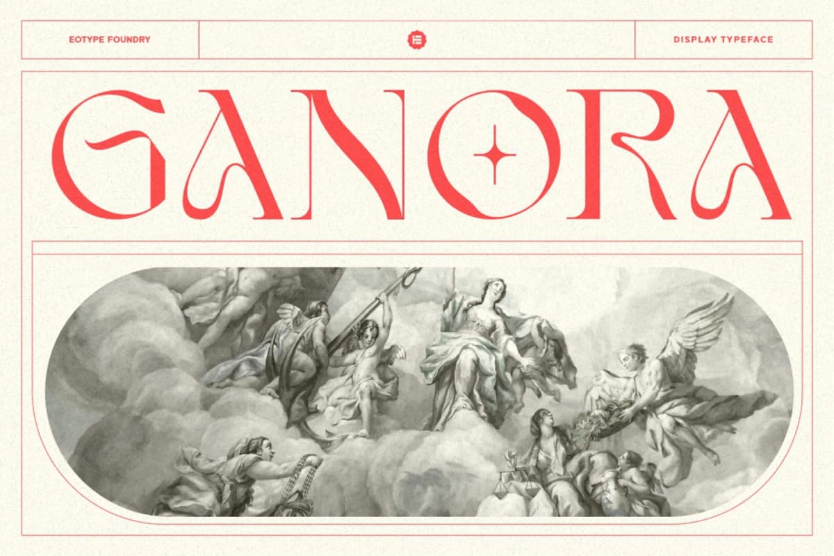 Ganora Decorative Font