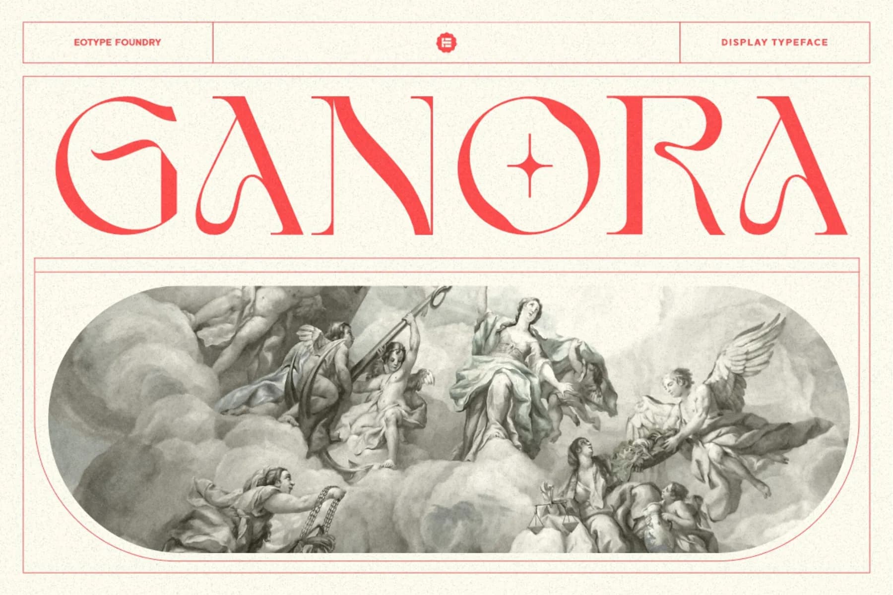 Ganora Decorative Font