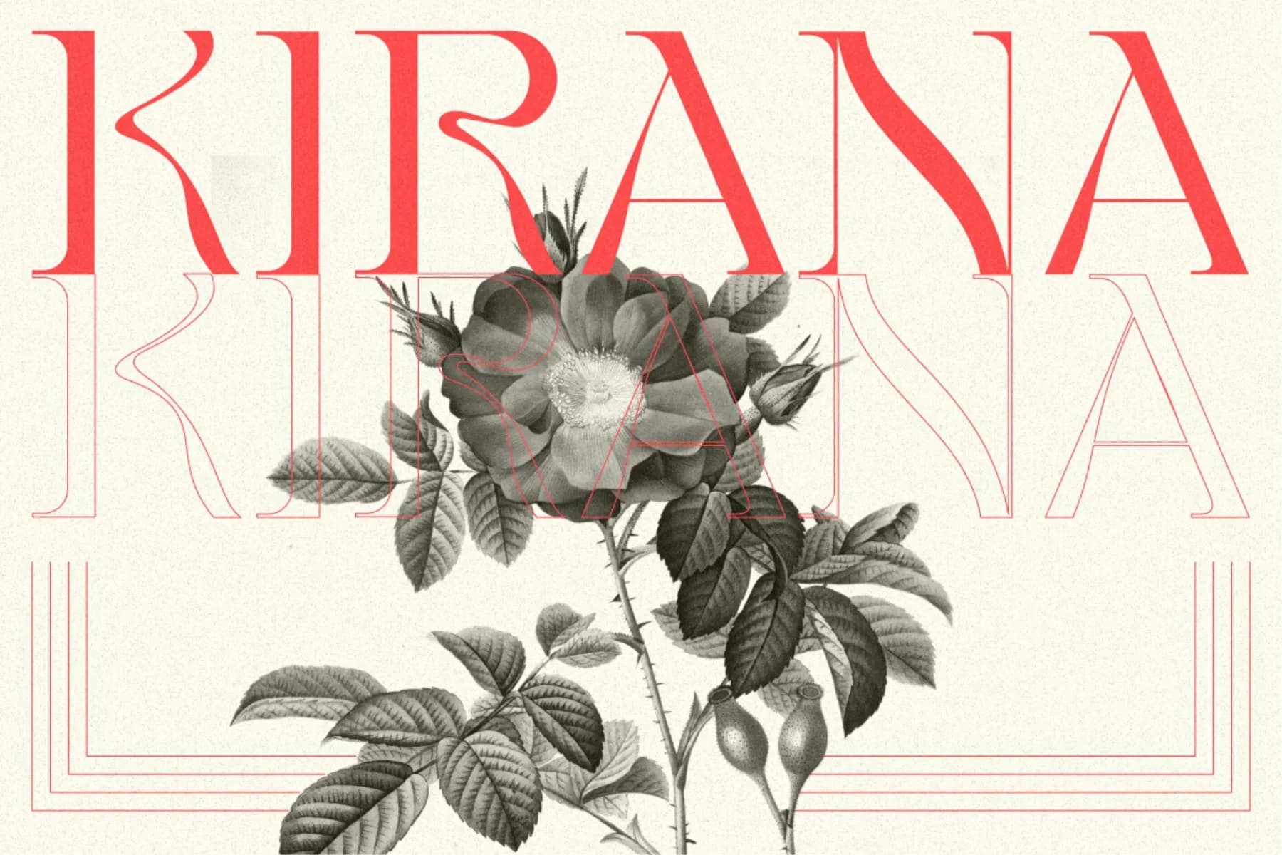 Ganora Decorative Font