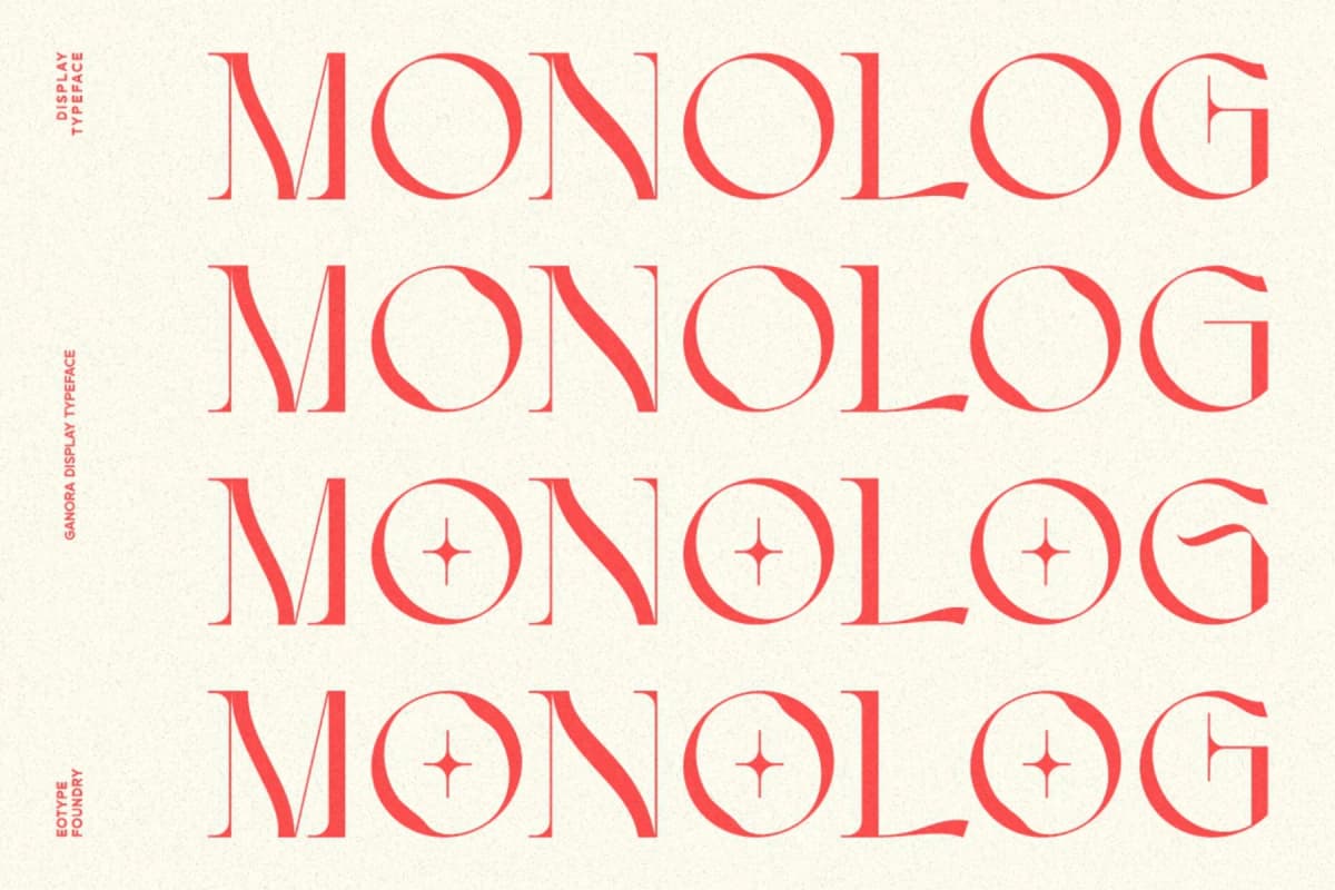 Ganora Decorative Font