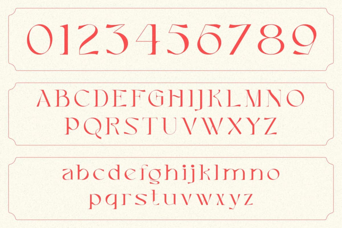 Ganora Decorative Font