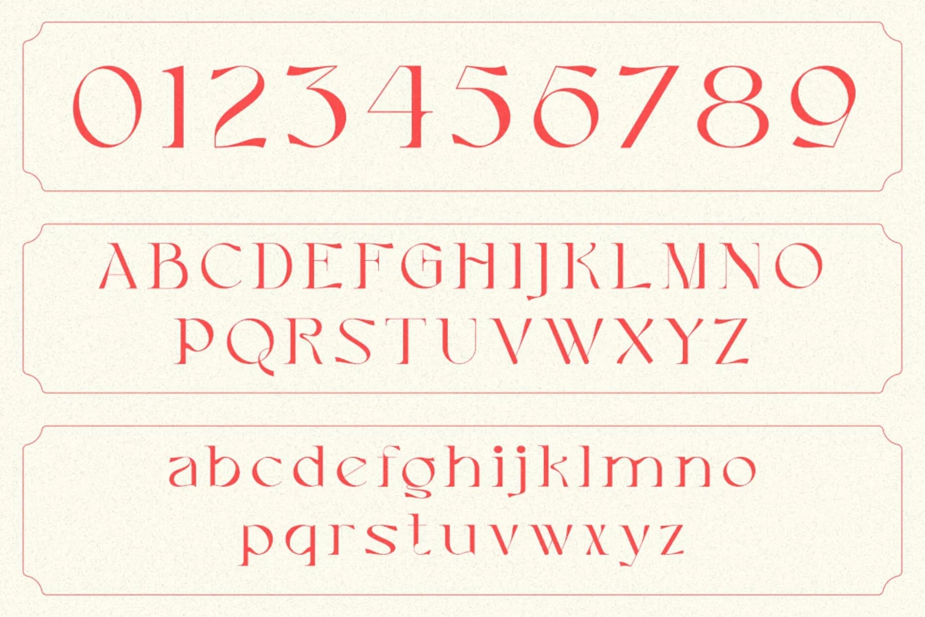 Ganora Decorative Font