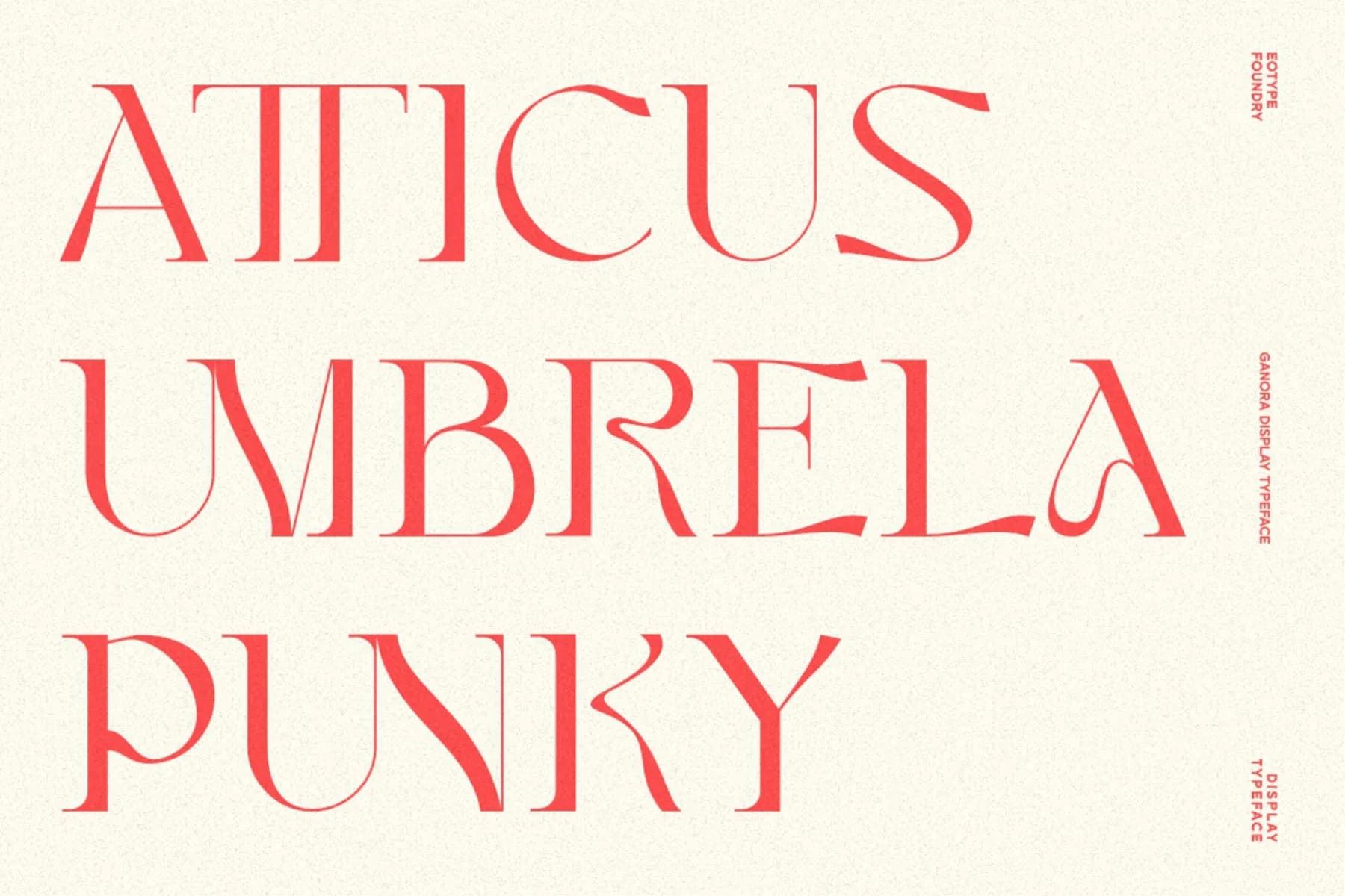 Ganora Decorative Font