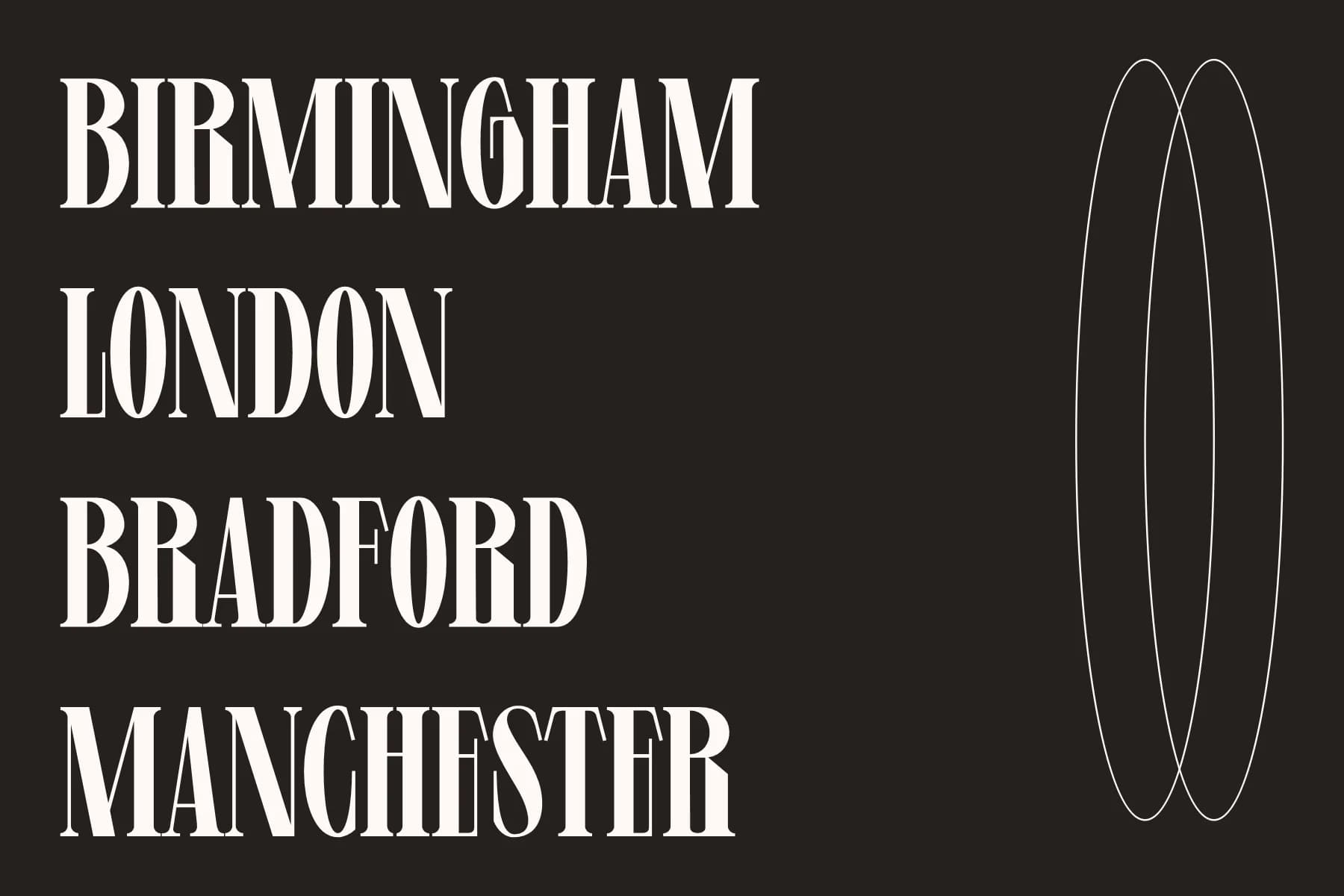 Levine Display Font