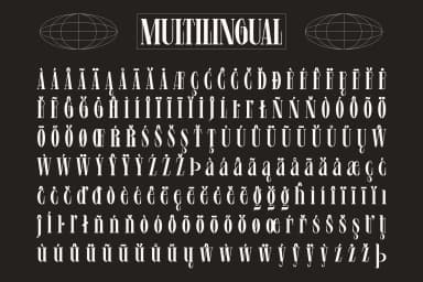 Levine Display Font