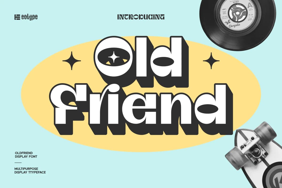 OldFriend Display Font
