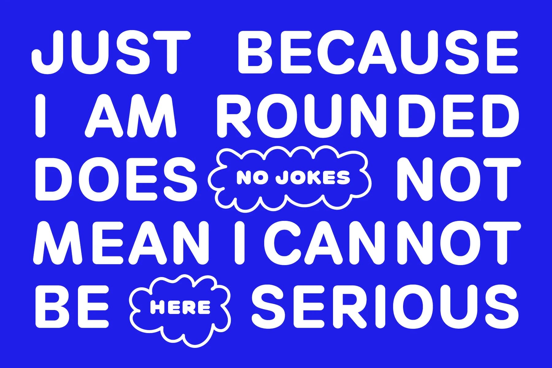 Phluff Round Variable Font Family