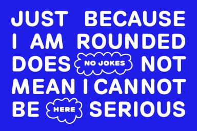 Phluff Round Variable Font Family