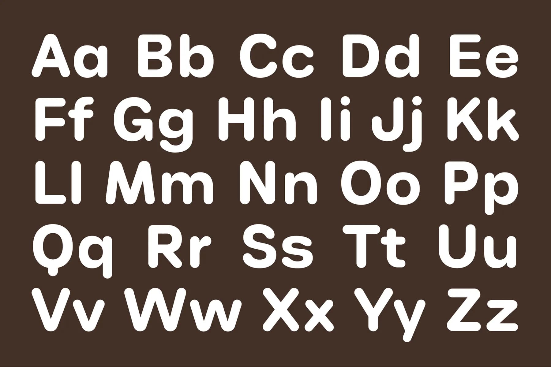 Phluff Round Variable Font Family
