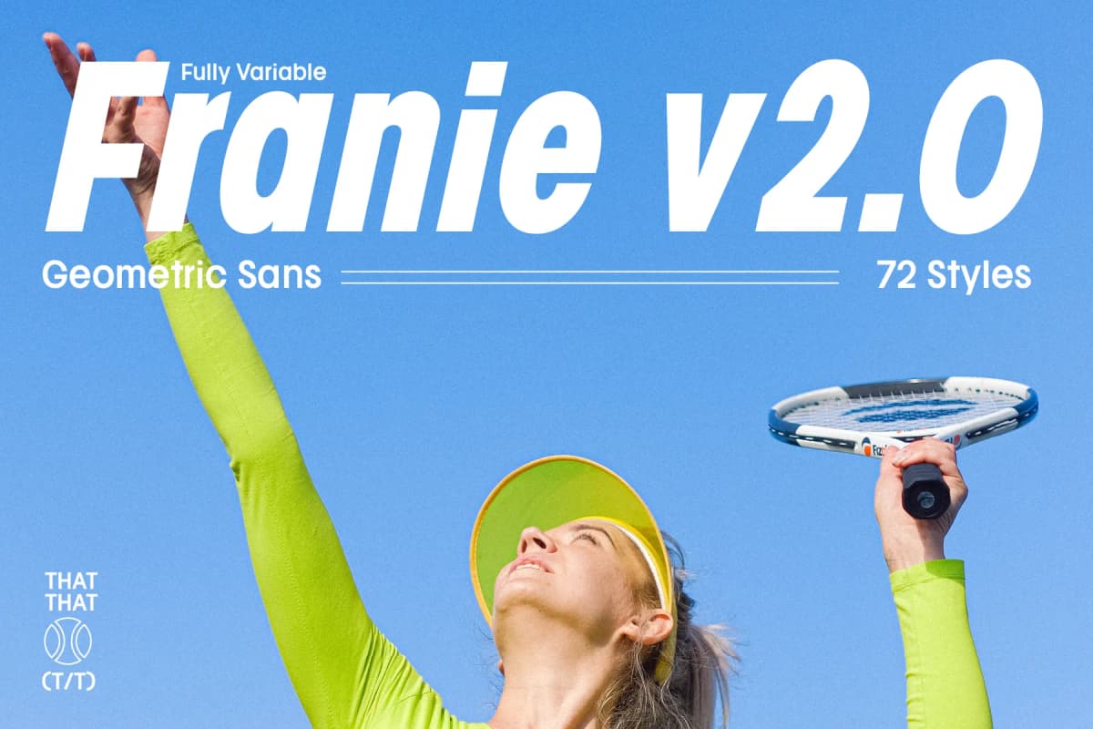 Franie Variable Family 72 Styles