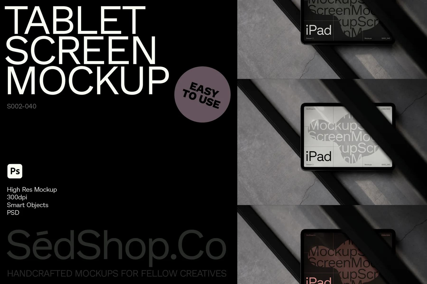 iPad Pro Mockup S002-040