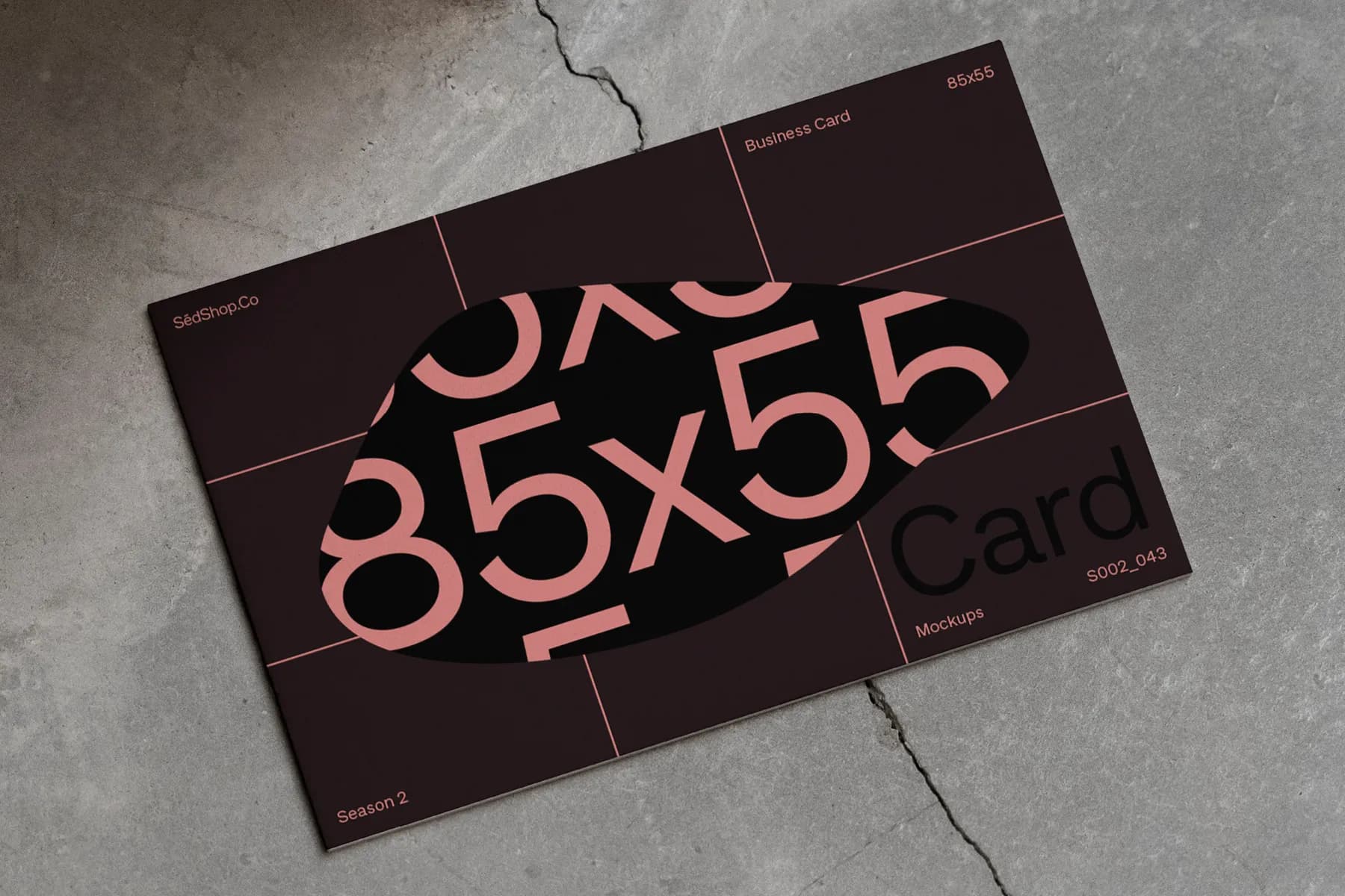Business Card Mockup S002-043