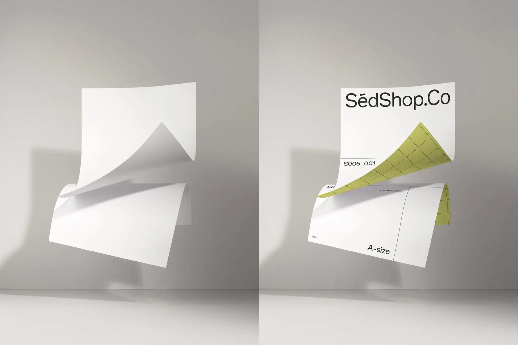 A-Size Print Mockup S005-001