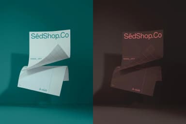 A-Size Print Mockup S005-001