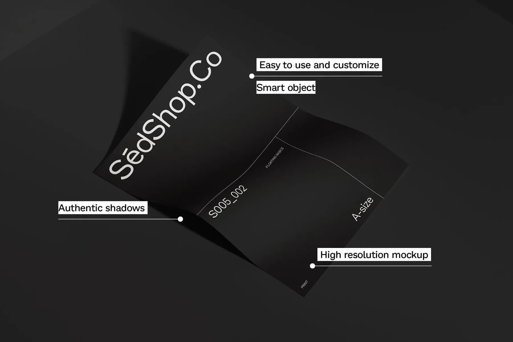 A-Size Print Mockup S005-002