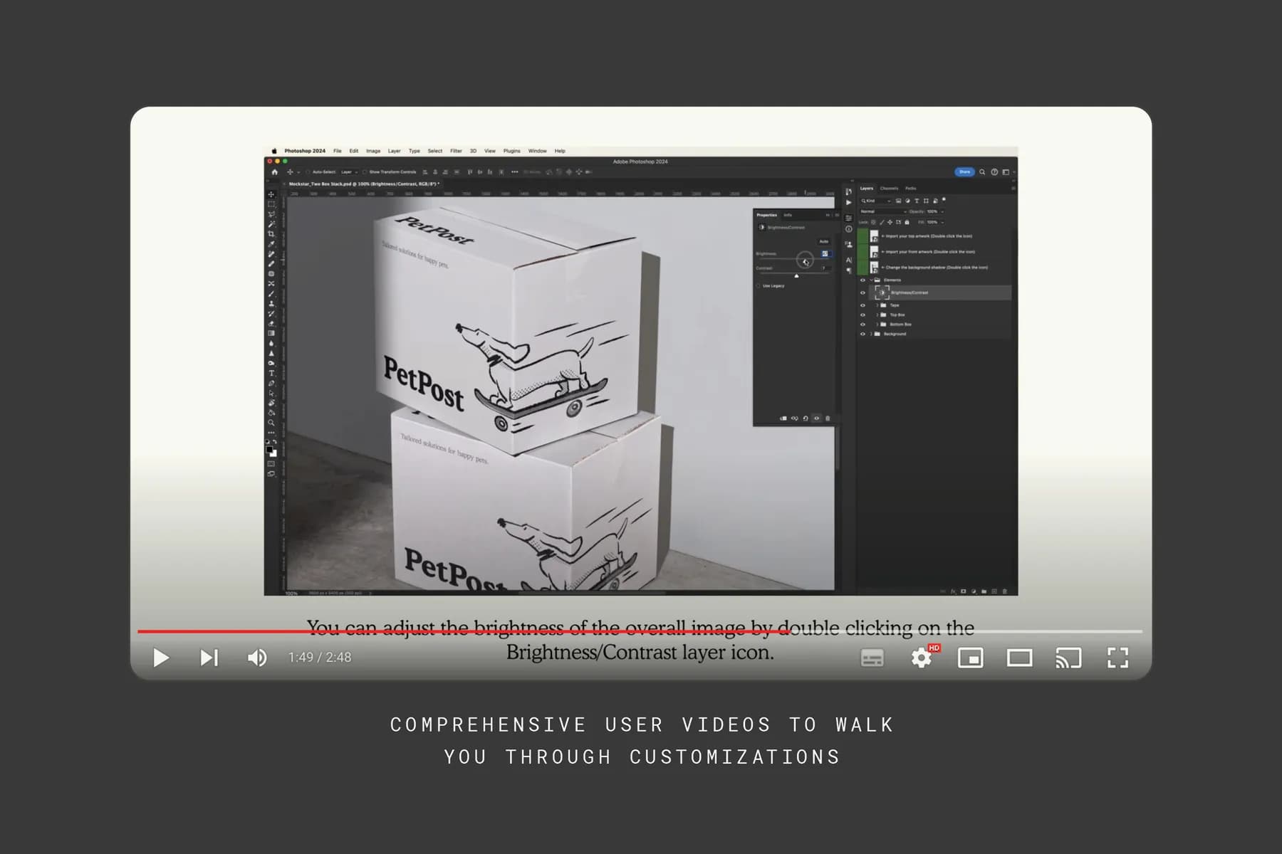Shipping Box 01 Mockup