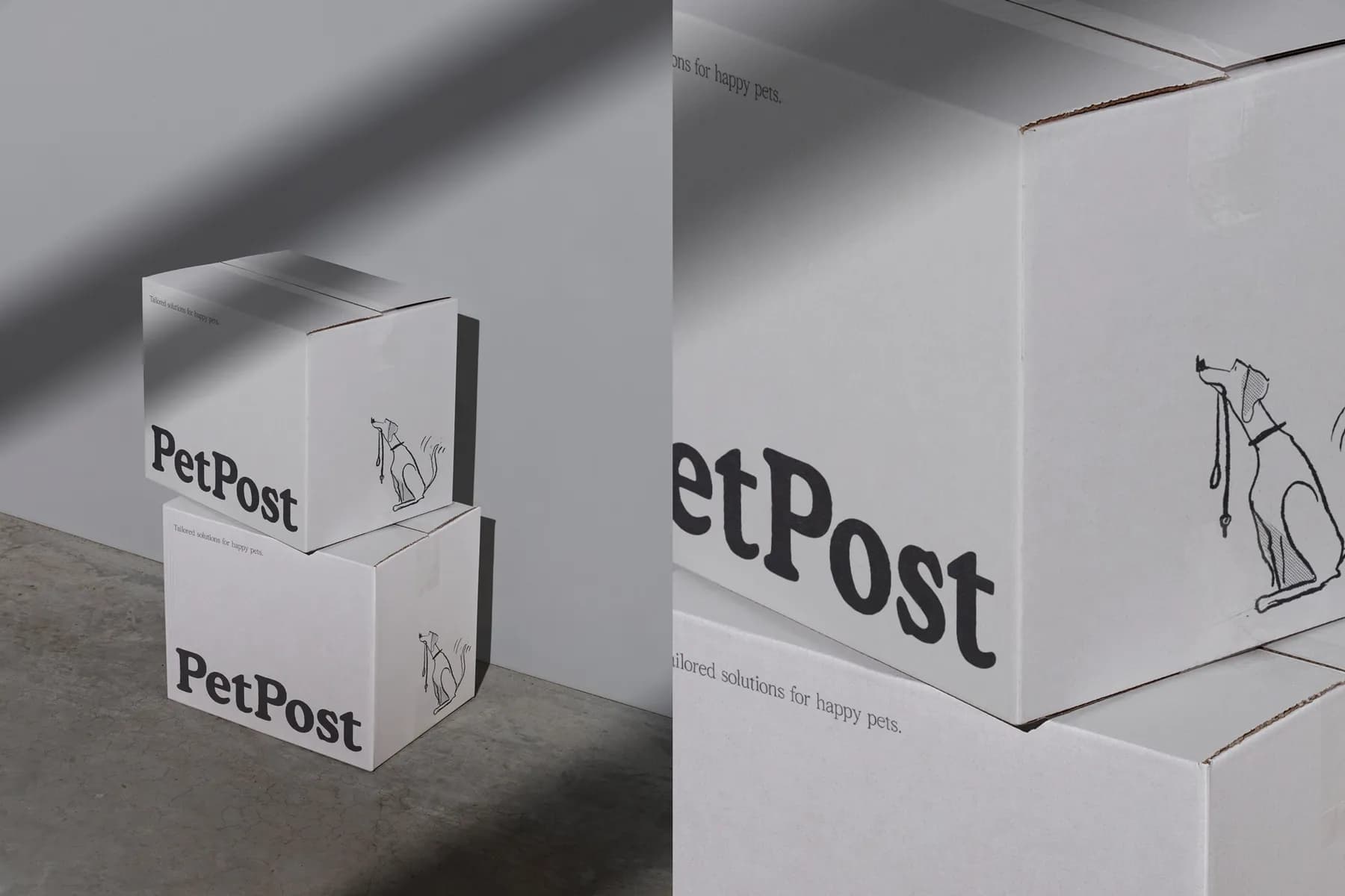 Shipping Box 01 Mockup