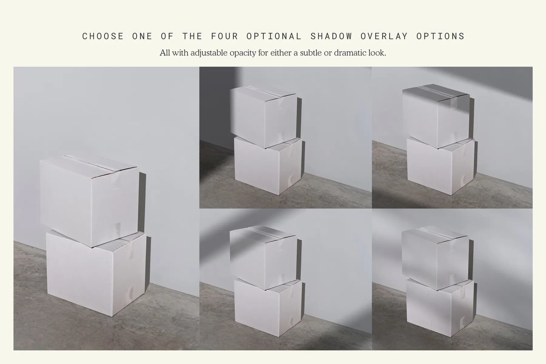 Shipping Box 01 Mockup