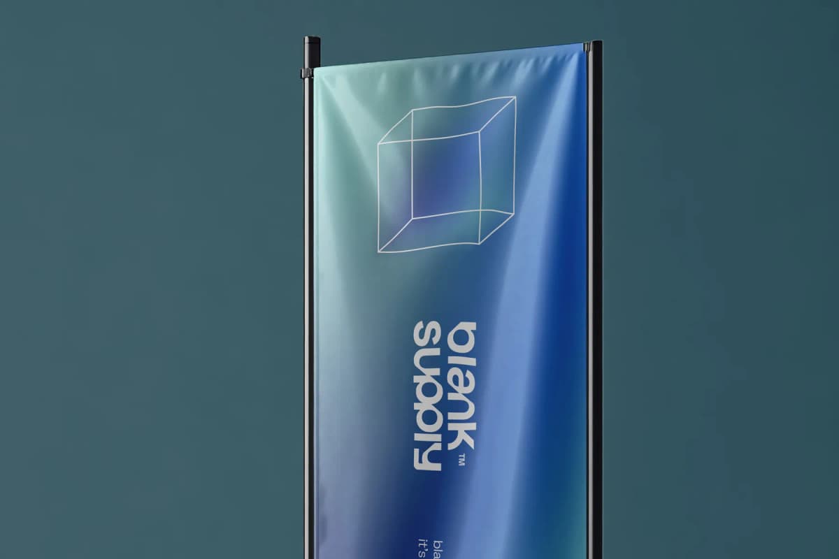 Vertical Banner [BLANK001]