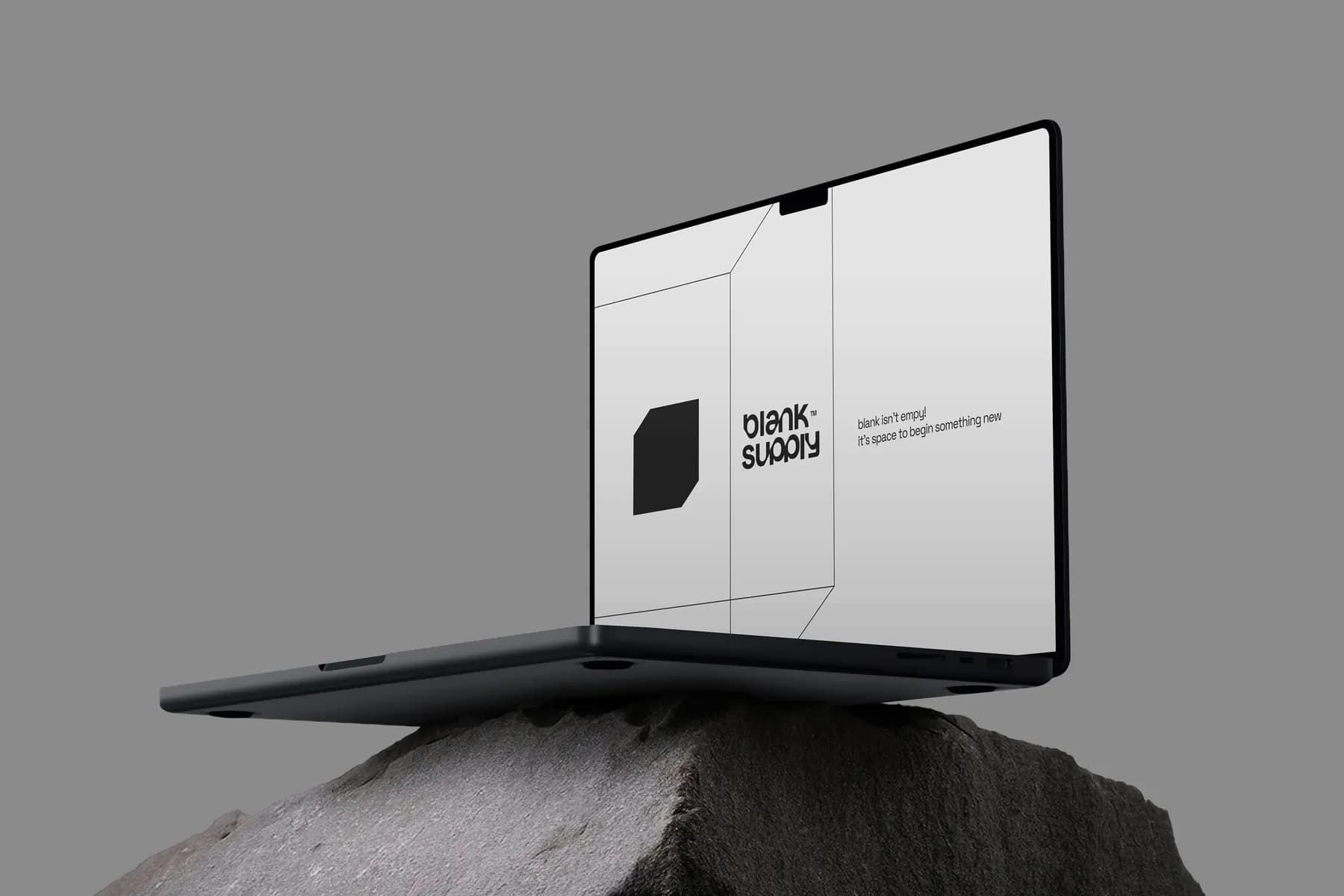 Macbook Pro Mockup [Blank002]