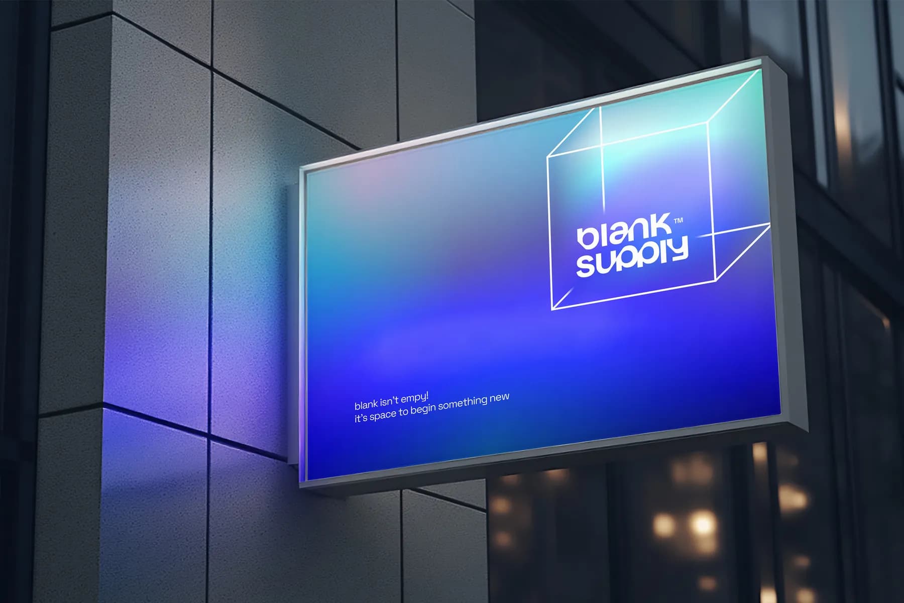 Sign Mockup [Blank001]