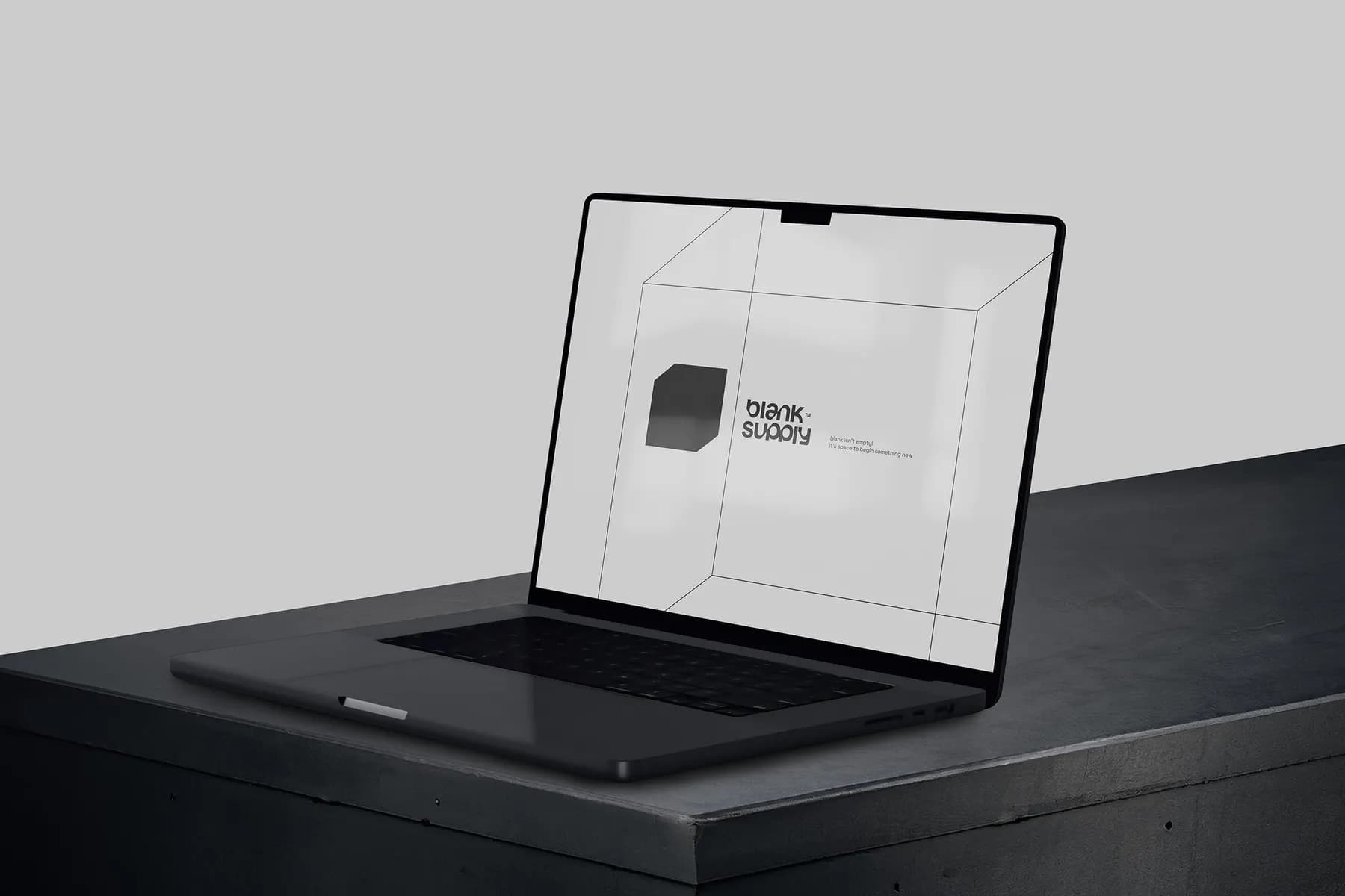 Macbook Pro Mockup [Blank004]