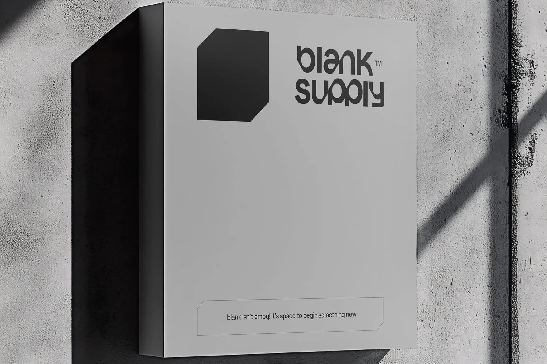 Square Sign Mockup [Blank001]