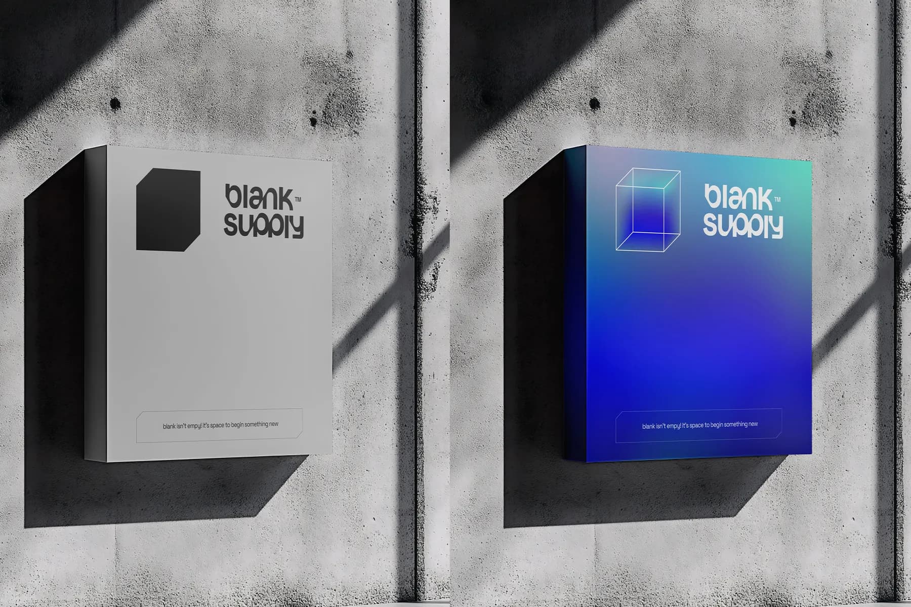 Square Sign Mockup [Blank001]