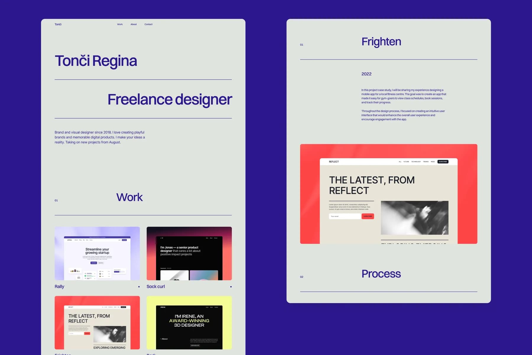 Accent Portfolio · Framer Template