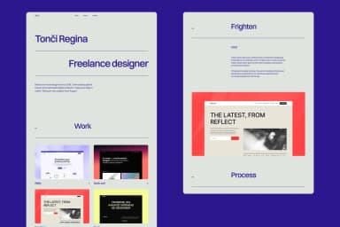 Accent Portfolio · Framer Template