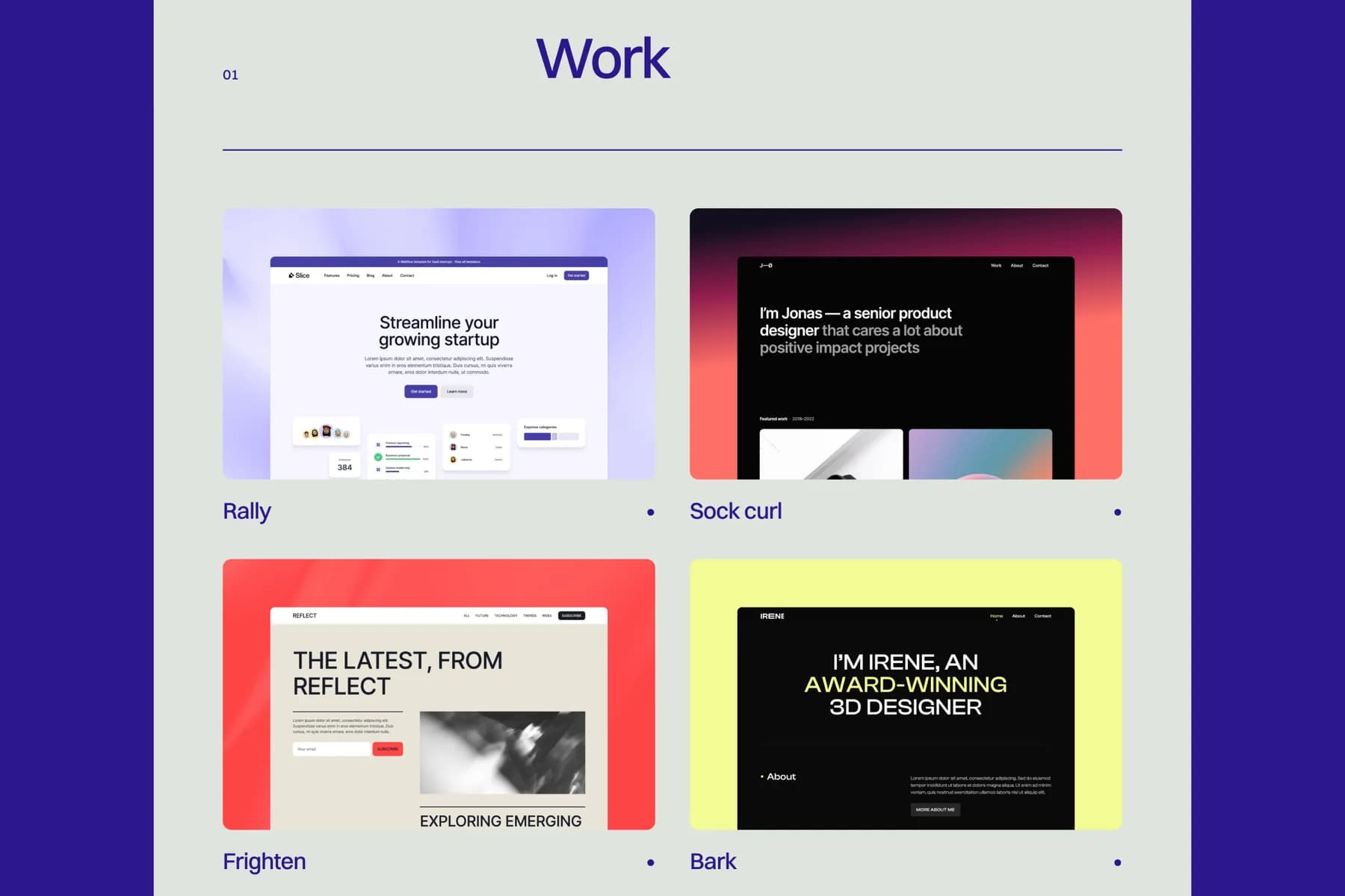 Accent Portfolio · Framer Template