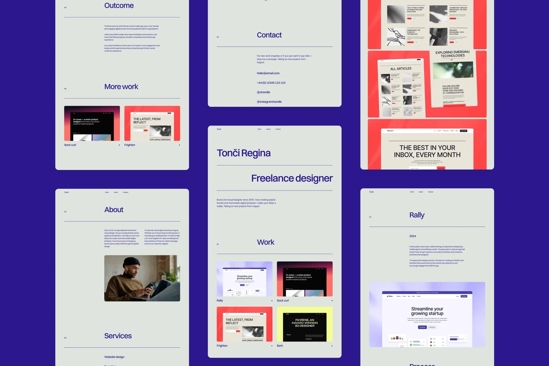 Accent Portfolio · Framer Template