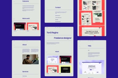 Accent Portfolio · Framer Template