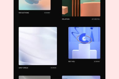 Darkfolio Portfolio · Framer Template