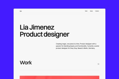 Format Portfolio · Framer Template