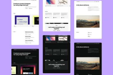 Lucid Portfolio · Framer Template [FREE]
