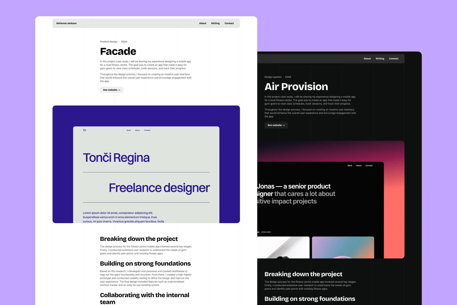 Lucid Portfolio · Framer Template [FREE]