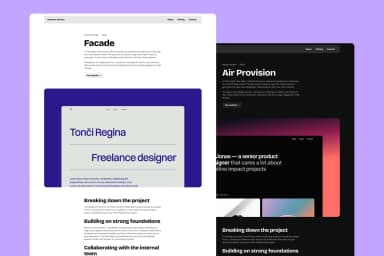 Lucid Portfolio · Framer Template [FREE]