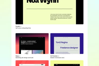 Sharp Portfolio · Framer Template [FREE]