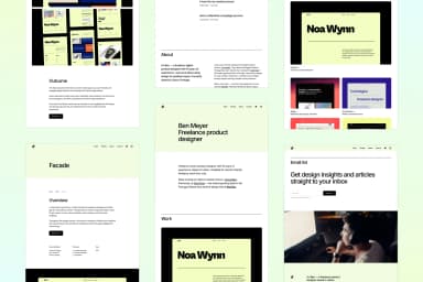 Sharp Portfolio · Framer Template [FREE]